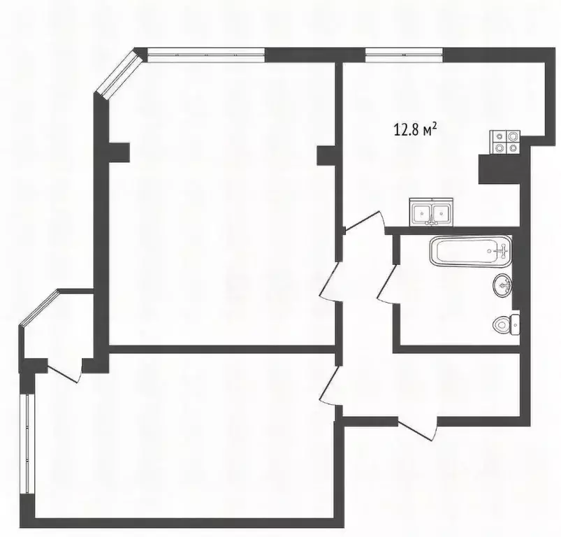 2-к кв. Севастополь просп. Античный, 26 (70.0 м) - Фото 2