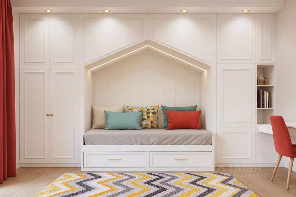 4-к кв. Москва ул. Народного Ополчения, 15К2 (114.0 м) - Фото 1