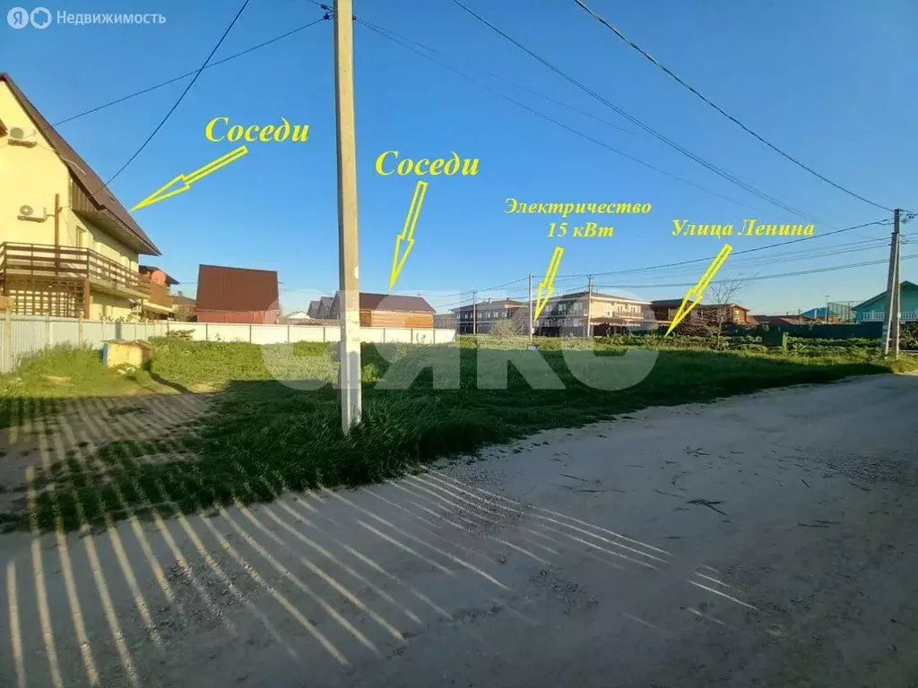 Участок в посёлок Кучугуры, Трудовая улица, 8 (5.57 м) - Фото 1
