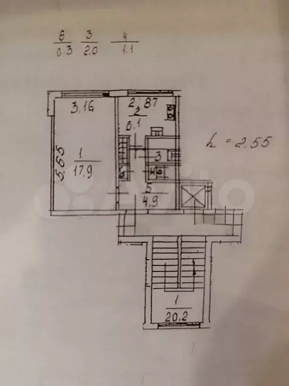 1-к. квартира, 32 м, 5/9 эт. - Фото 0