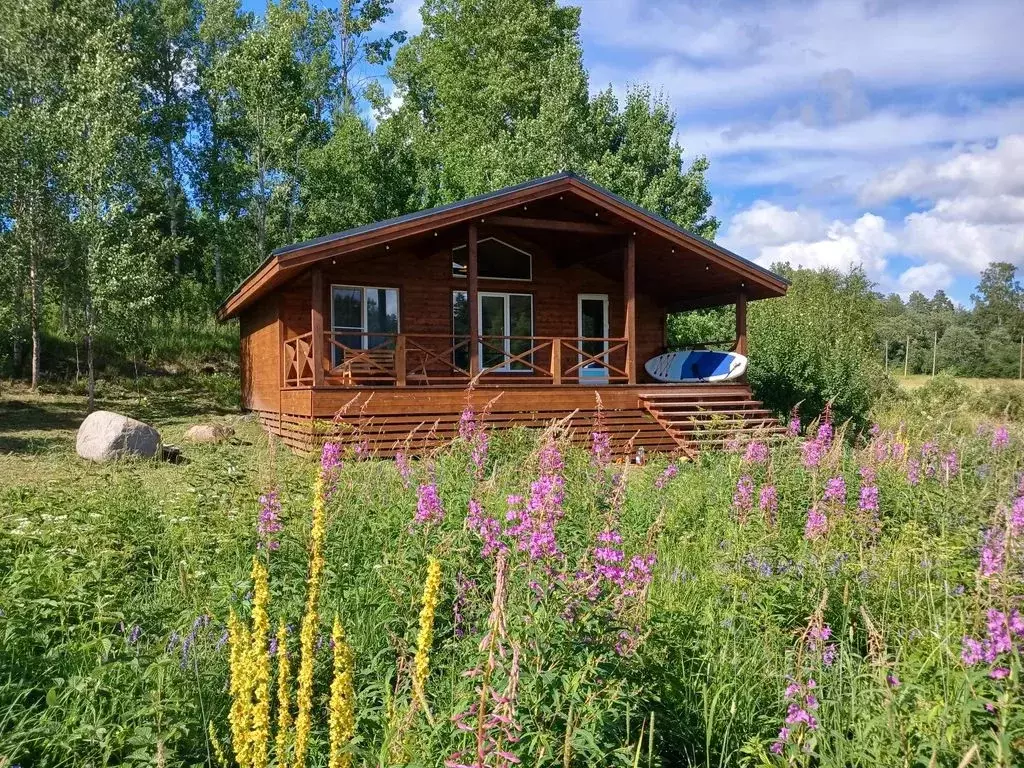 Дом в Ленинградская область, Приозерский район, Мельниковское с/пос, ... - Фото 1