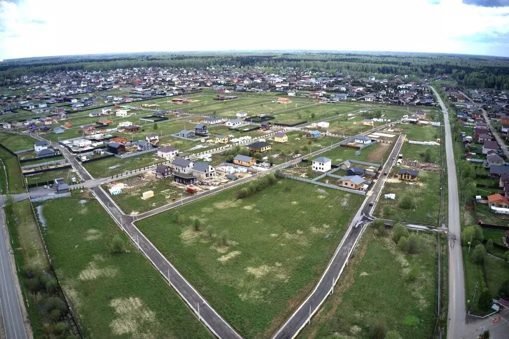 Участок в Московская область, городской округ Чехов, коттеджный ... - Фото 1