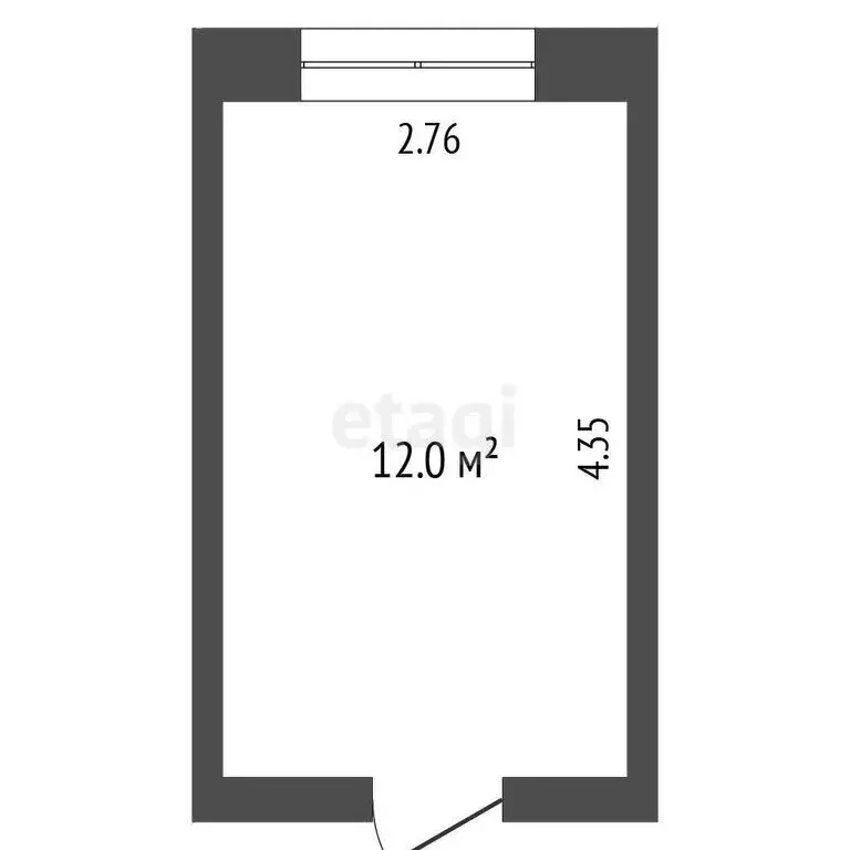 1к в -комнатной квартире (12 м) - Фото 1