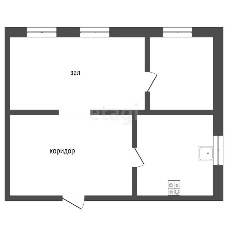 1-комнатная квартира: Мичуринск, Коммунистическая улица, 82 (36.2 м) - Фото 0