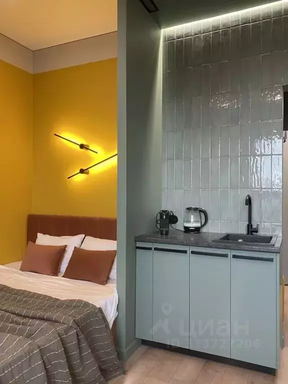 Студия Москва ул. Годовикова, 11к3 (28.0 м) - Фото 1