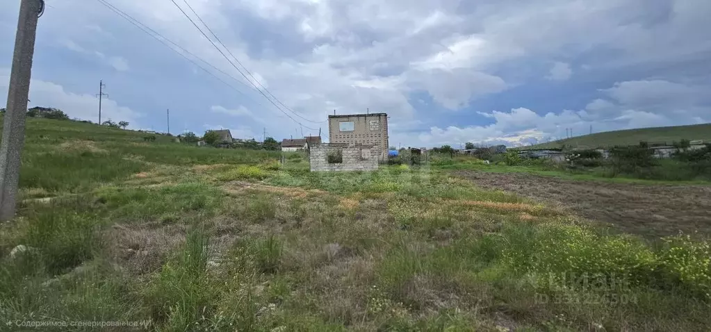 Участок в Крым, Ленинский район, Октябрьское с/пос, Скиф СПК ул. ... - Фото 1