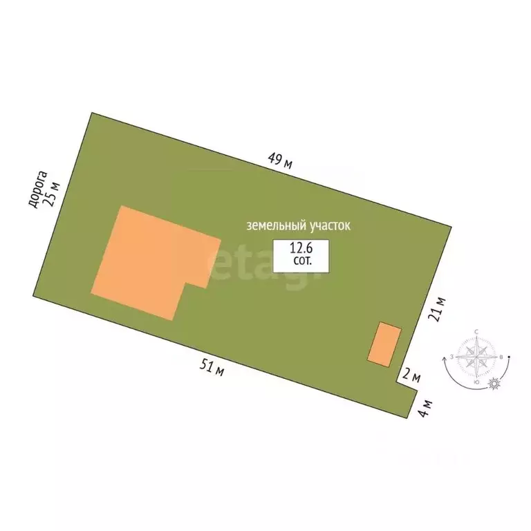 Дом в Владимирская область, Муром с. Ковардицы, ул. Физкультурная (105 ... - Фото 1