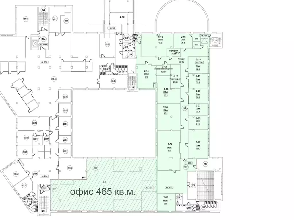 Офис в Санкт-Петербург просп. Большой Васильевского острова, 68 (1247 ... - Фото 2