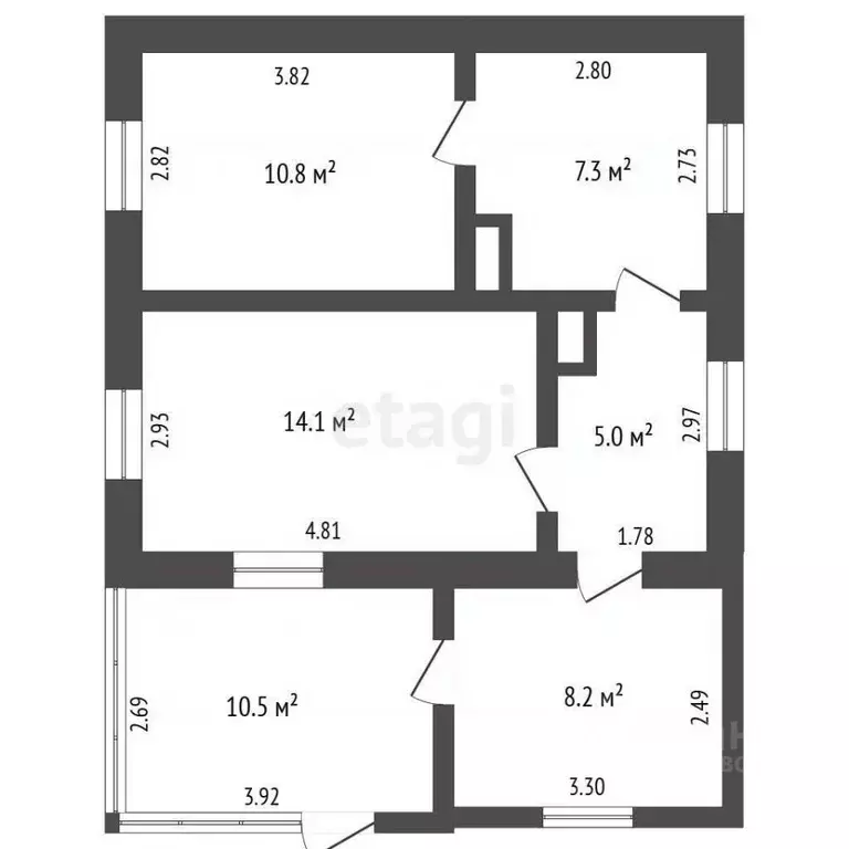 Дом в Крым, Сакский район, Лесновское с/пос, с. Гаршино ул. ... - Фото 2