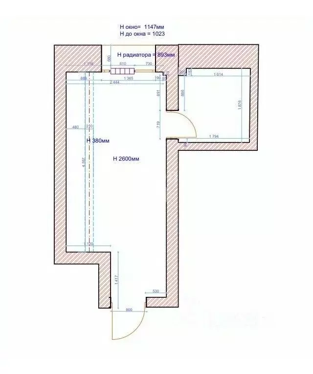 Студия Москва ул. Кржижановского, 18К3 (16.4 м) - Фото 2