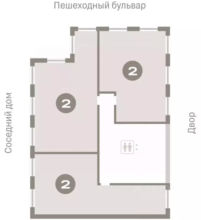 2-к кв. Новосибирская область, Новосибирский район, Краснообск рп ... - Фото 2
