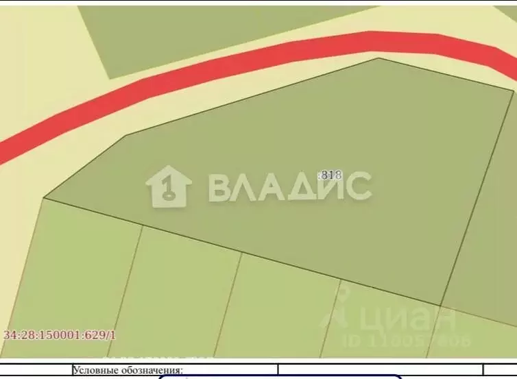 Участок в Волгоградская область, Среднеахтубинский район, Ахтубинское ... - Фото 1