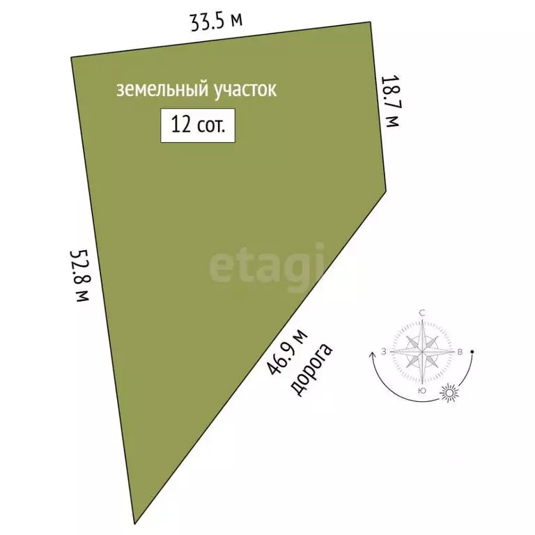 Участок в Крым, Ленинский район, Мысовское с/пос, с. Семеновка ул. ... - Фото 2