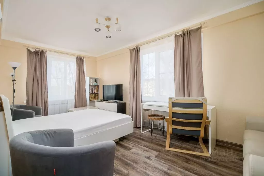 1-к кв. Санкт-Петербург ул. Козлова, 51К1 (31.3 м) - Фото 0