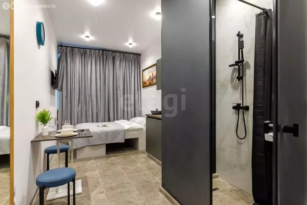 Квартира-студия: Санкт-Петербург, Бумажная улица, 22к2 (15 м) - Фото 1