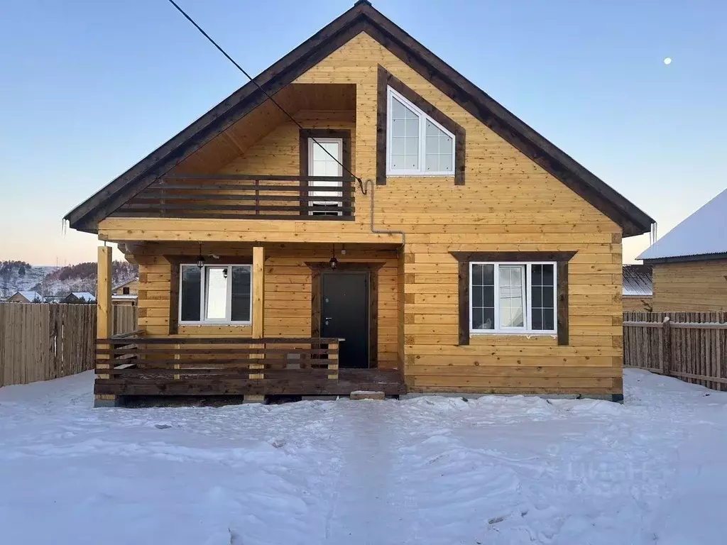 Дом в Иркутская область, Иркутский муниципальный округ, д. Карлук ул. ... - Фото 1