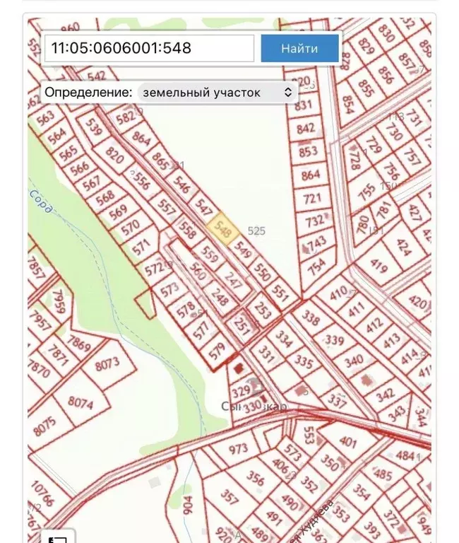 Участок в Коми, Сыктывкар пос. Холмы-2,  (6.0 сот.) - Фото 2