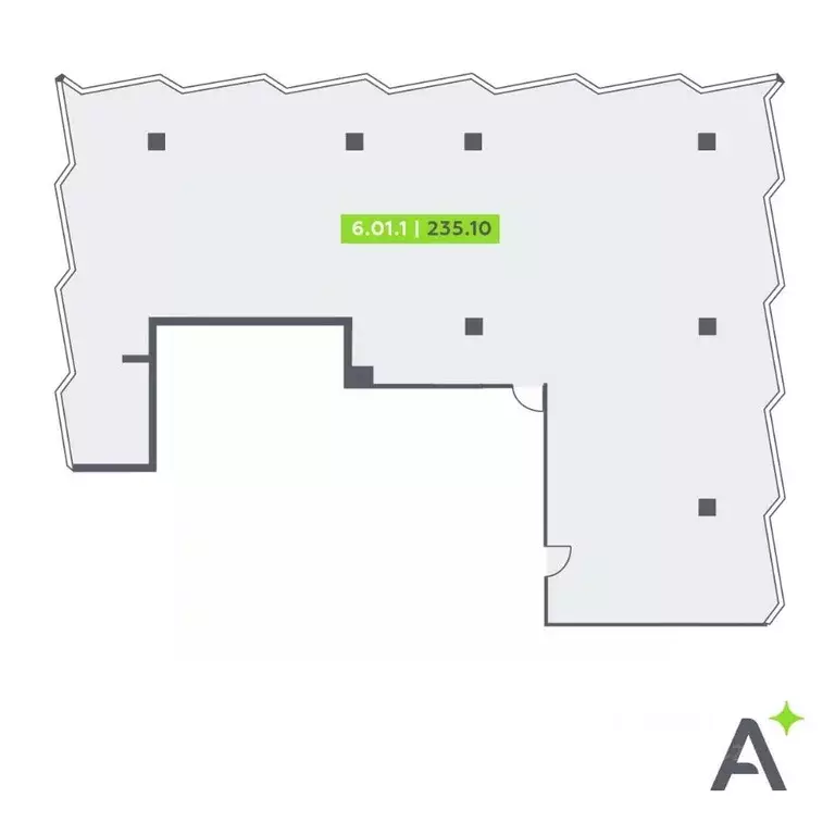 Офис в Санкт-Петербург Московский просп., 65Э (235 м) - Фото 2