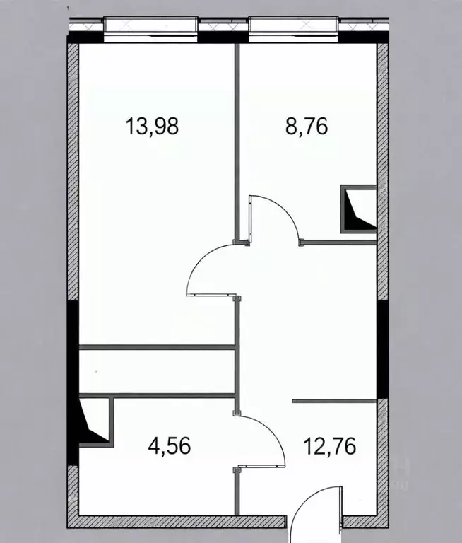 1-к кв. Московская область, Лыткарино 6-й мкр, 15А (40.1 м) - Фото 2