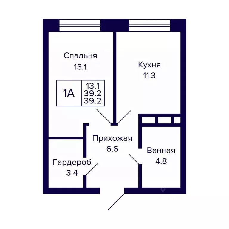 1-к кв. Новосибирская область, Новосибирск ул. Грибоедова (39.2 м) - Фото 0