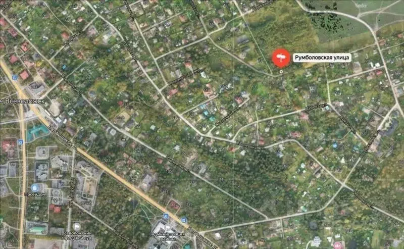 Участок в Ленинградская область, Всеволожск Румболовская ул. (15.0 ... - Фото 2