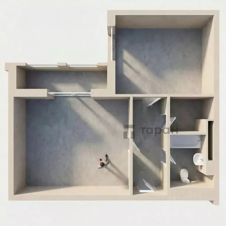 2-к кв. Челябинская область, Челябинск ул. Дзержинского, 84 (58.9 м) - Фото 2