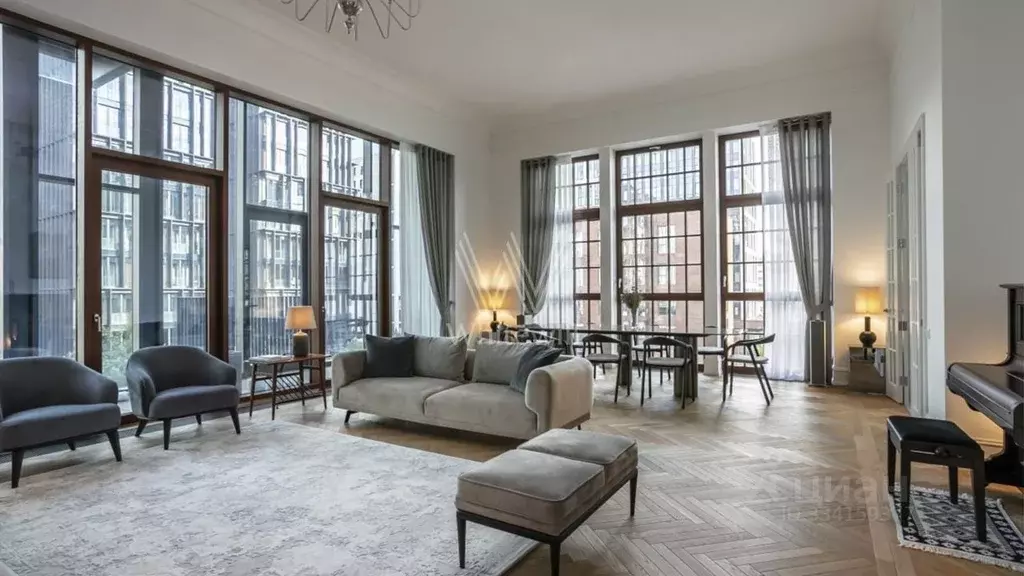 5-к кв. Москва ул. Усачева, 11К (338.0 м) - Фото 1