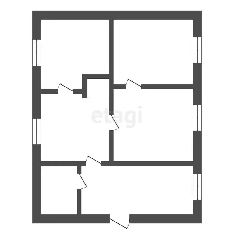 Дом в Тамбовка, Калининская улица (49.3 м) - Фото 0