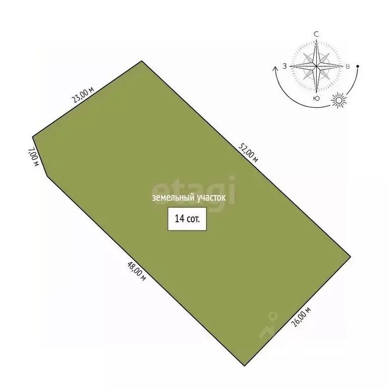 Участок в Амурская область, Благовещенск  (14.0 сот.) - Фото 1