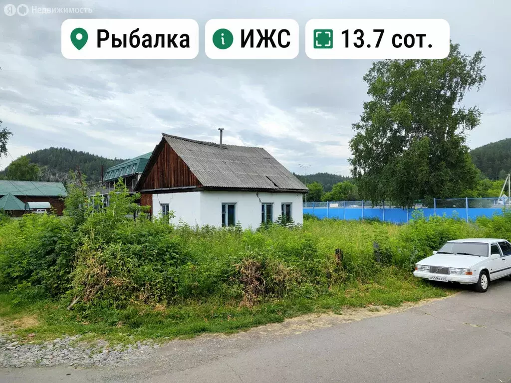 Участок в Майминский район, посёлок Рыбалка, Чуйская улица (13.7 м) - Фото 1