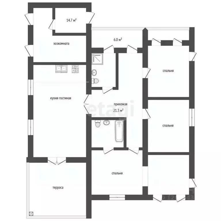 Дом в Московская область, Щелково городской округ, д. Медвежьи Озера ... - Фото 2