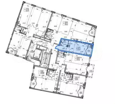 Квартира-студия, 27,4 м, 5/8 эт. - Фото 1