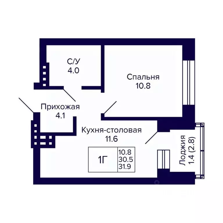 1-к кв. Новосибирская область, Новосибирск Сподвижники жилой комплекс ... - Фото 0