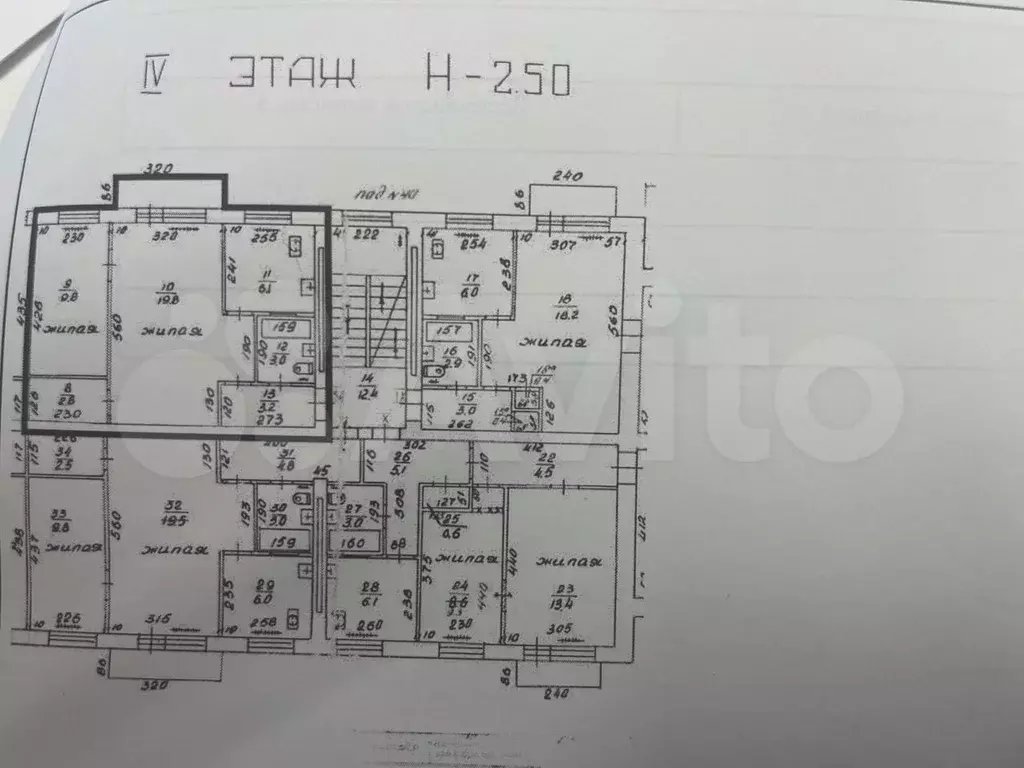 2-к. квартира, 44,7 м, 4/5 эт. - Фото 0