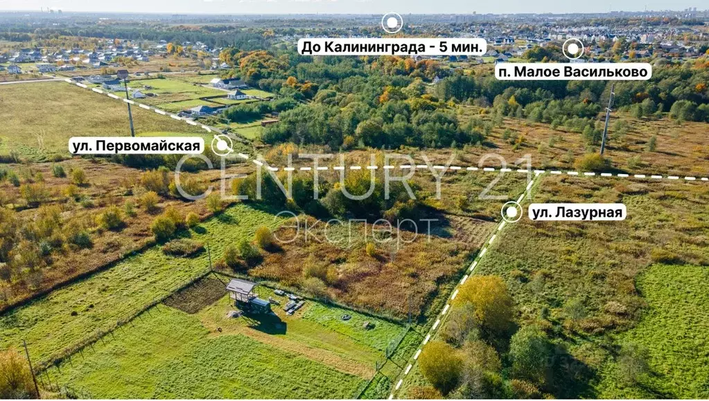 Участок в Калининградская область, Гурьевский муниципальный округ, ... - Фото 2