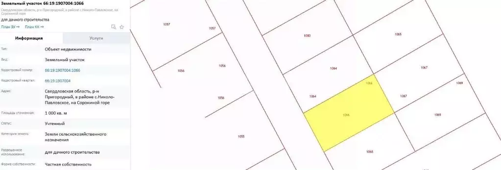 Участок в Свердловская область, Горноуральский муниципальный округ, с. ... - Фото 1