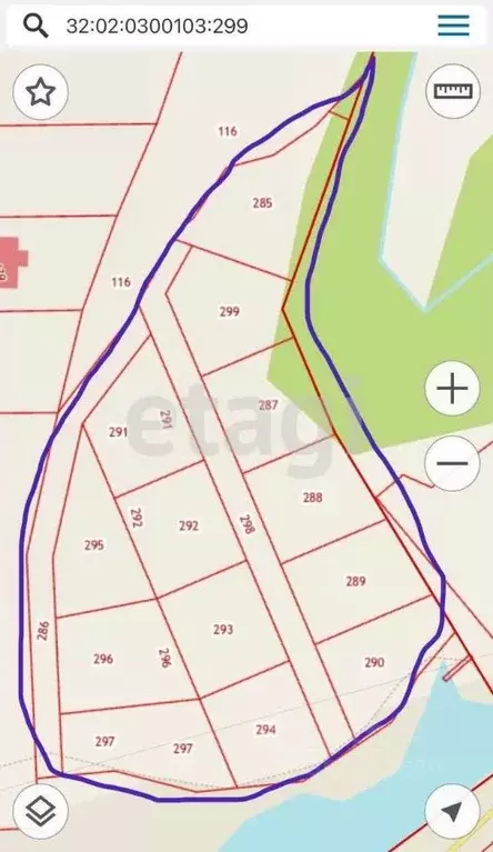 Участок в Брянская область, Брянский район, Супоневское с/пос, д. ... - Фото 1