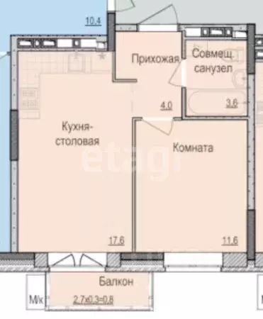 1-к кв. Удмуртия, Ижевск Карлутский жилрайон, 3-й мкр, Скандинавия ... - Фото 1