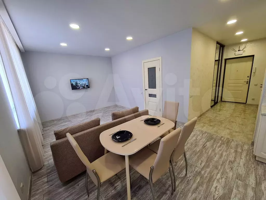 1-к. квартира, 50 м, 21/25 эт. - Фото 1