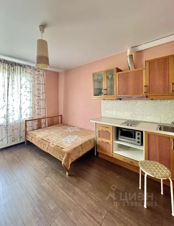 Студия Новосибирская область, Новосибирск Приморская ул., 24 (26.3 м) - Фото 1