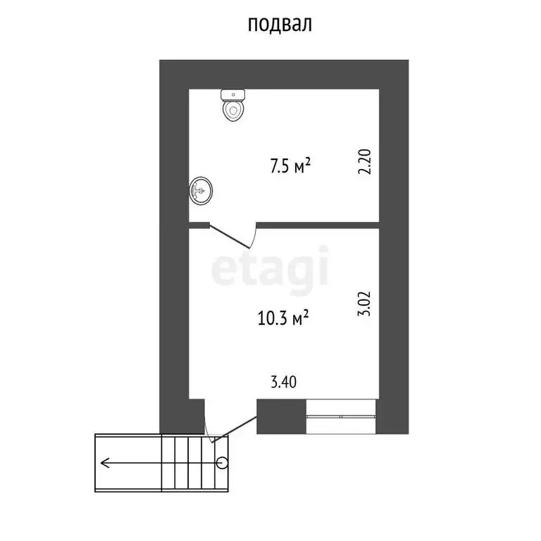 2-комнатная квартира: Ялта, Московская улица, 57 (76.6 м) - Фото 1