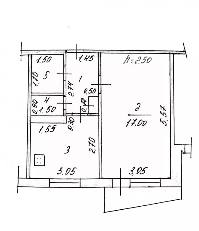 1-к кв. Чувашия, Чебоксары Эгерский бул., 33 (35.7 м) - Фото 1