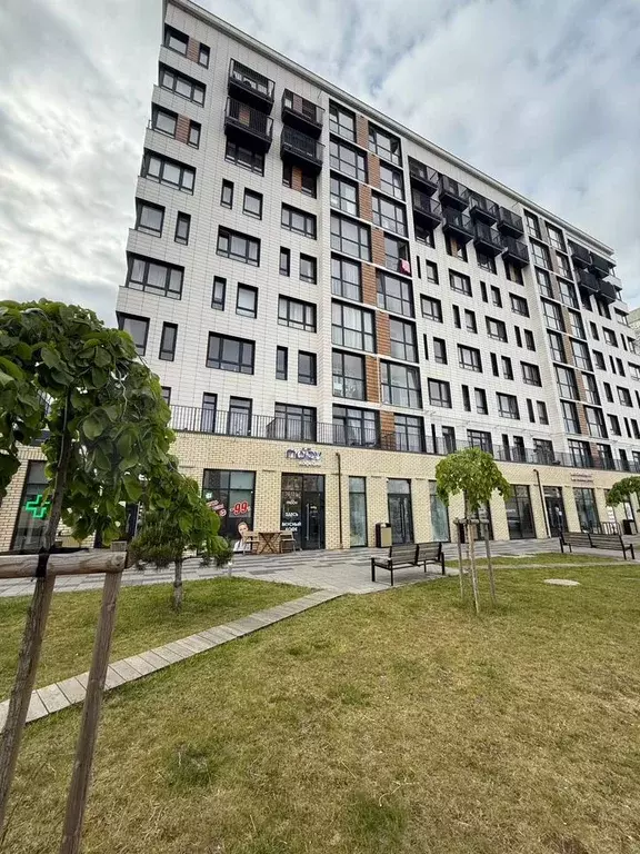 1-к. квартира, 38,5 м, 6/9 эт. - Фото 0