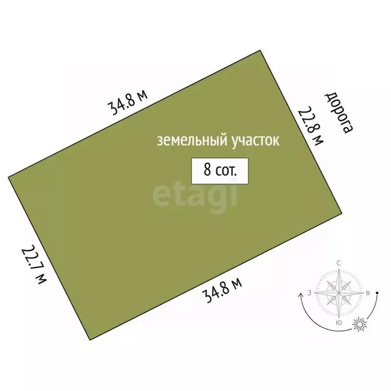 Участок в Тюменская область, Тюменский муниципальный округ, с. Чикча, ... - Фото 1