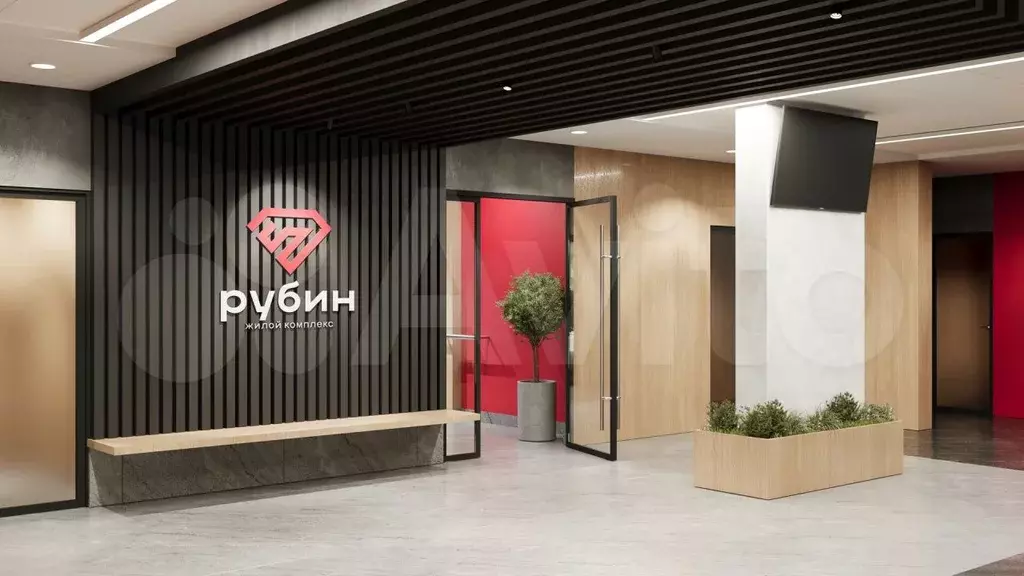 2-к. квартира, 56,6 м, 11/25 эт. - Фото 1