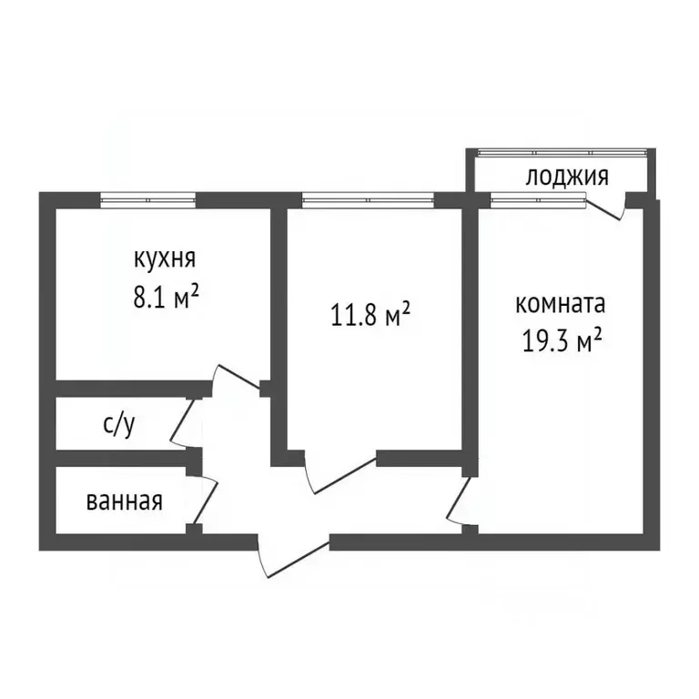 2-к кв. Воронежская область, Воронеж ул. Гаршина, 21 (50.2 м) - Фото 2