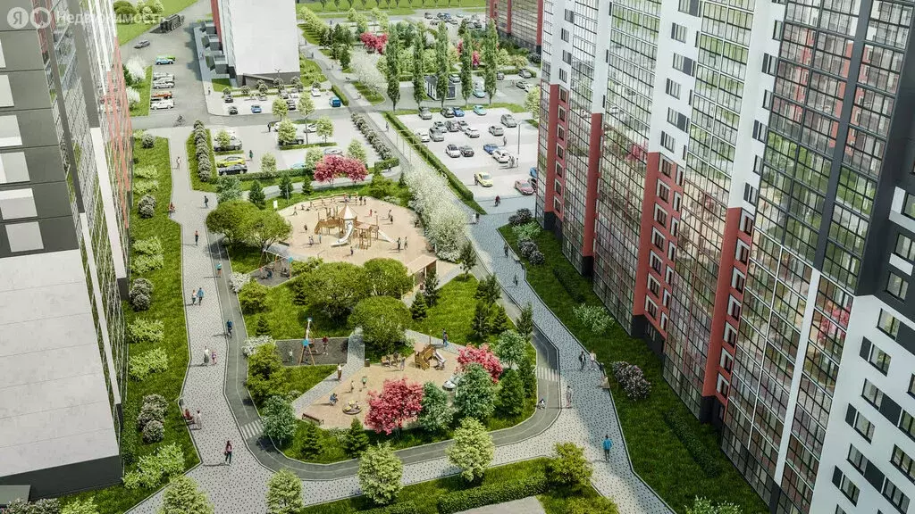 2-комнатная квартира: Садовый, микрорайон Околица, 2 (59 м) - Фото 1