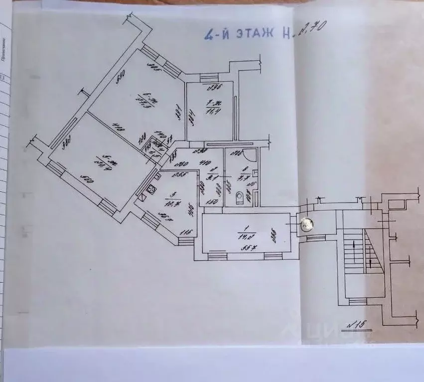 3-к кв. Калининградская область, Калининград Донская ул., 15 (105.0 м) - Фото 2