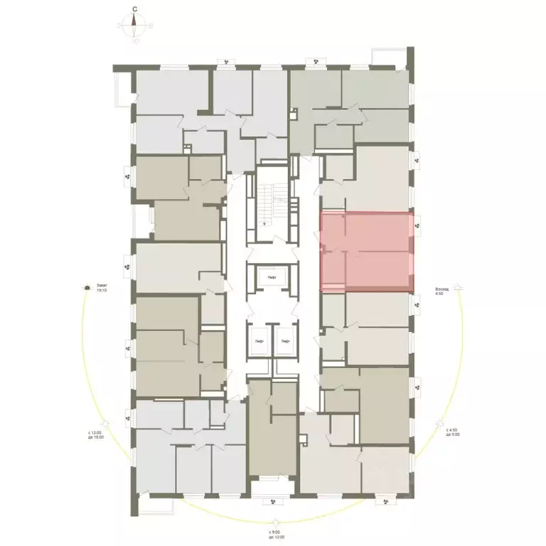 1-к кв. Башкортостан, Уфа Родина Парк жилой комплекс (38.5 м) - Фото 2