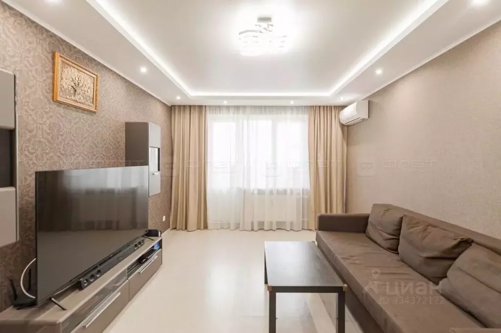 3-к кв. Татарстан, Казань ул. Натана Рахлина, 13 (83.2 м) - Фото 1